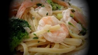 Shrimp Pasta with Garlic