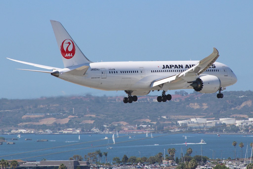 Japan Airlines – San Diego to Manila